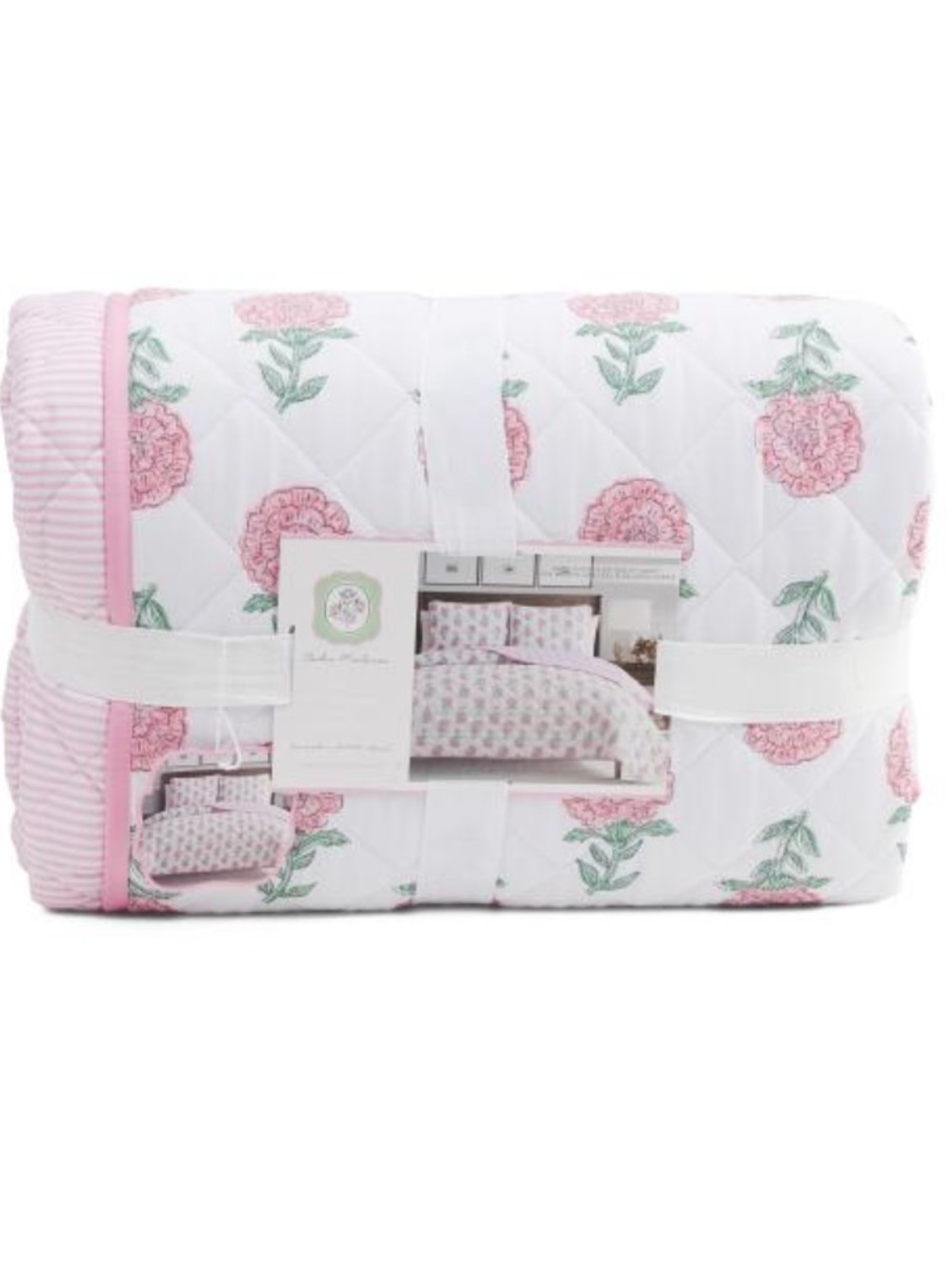 STUDIO MONTROSE block print gauze quilt set